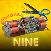 Nine number card tile